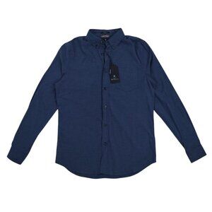 Ben Sherman Men's Dark Blue Long Sleeve Shirt, Size S. NWT